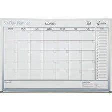 SKILCRAFT Dry Erase Planner Board