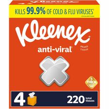 Kleenex Anti-viral Facial Tissue