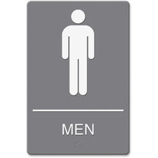 Headline Signs ADA MEN Restroom Sign