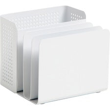 U Brands Modern Perforated Metal Sorter Cup