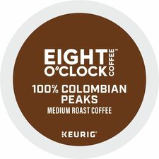 Eight O'Clock® K-Cup Colombian Peaks Coffee