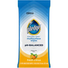 Pledge PH Balanced Multisurface Cleaner Wipes
