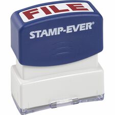 Trodat Pre-inked FILE Message Stamp