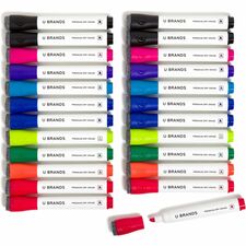 U Brands Chisel Tip Dry-Erase Markers