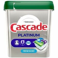 Cascade Platinum Detergent Pacs