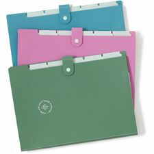 U Brands U-Eco Letter Expanding File