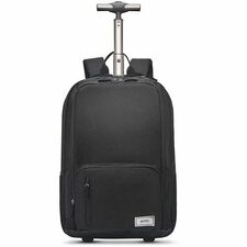 Solo Bleecker Carrying Case (Rolling Backpack) for 15.6" Notebook - Black