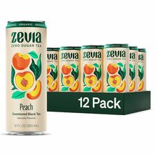 Zevia Zero Sugar Black Tea Black Tea