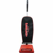V.A.C. 13" Wide Battery-Operated Upright Vacuum