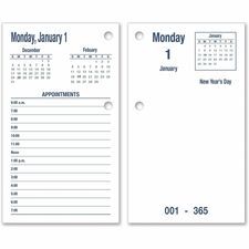SKILCRAFT® DayMax System Flip-style Calendar Pad