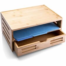 Officemate Bamboo Organizer with Drawer