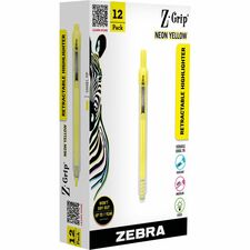 Zebra Pen Z-Grip Retractable Highlighter