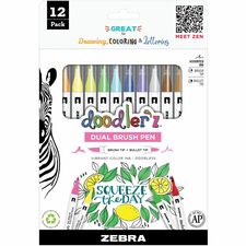 Zebra Pen Doodler'z Dual Brush Pen