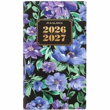 At-A-Glance Badge Floral Two-Year Monthly Planner