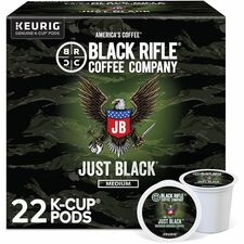 Black Rifle K-Cup, Ground Just Black Coffee