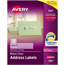 Avery® Easy Peel Return Address Labels