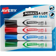 Avery® Marks A Lot Marks A Lot Desk-Style Dry-Erase Markers
