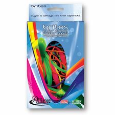 Alliance Rubber Brites Color-Coded Rubber Bands