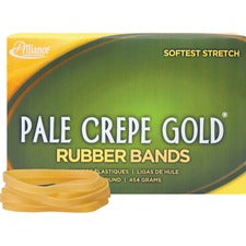 Alliance Rubber Pale Crepe Gold Rubber Bands