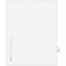 Avery® Individual Legal Exhibit Dividers - Avery Style