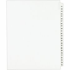 Avery® Standard Collated Legal Exhibit Divider Sets - Avery Style