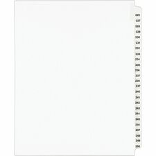 Avery® Standard Collated Legal Exhibit Divider Sets - Avery Style