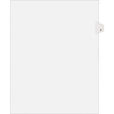 Avery® Individual Legal Exhibit Dividers - Avery Style