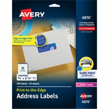 Avery® Print-to-the-Edge Copier Address Labels