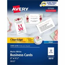 Avery® Clean Edge Business Cards