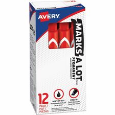 Avery® Marks A Lot Large Desk-Style Permanent Markers