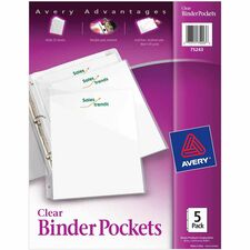 Avery® Letter Vinyl File Pocket
