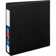 Avery® Heavy Duty Binder 2" , One Touch Locking D Rings, Black