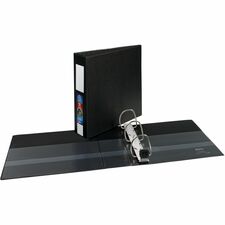 Avery® Heavy Duty Binder 3" , One Touch Locking D Rings, Black