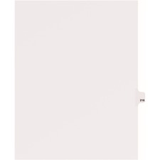 Avery® Side Tab Individual Legal Dividers