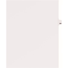 Avery® Side Tab Individual Legal Dividers