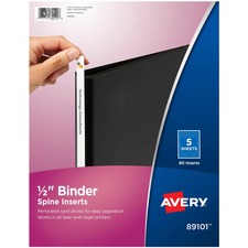 Avery® Binder Spine Inserts