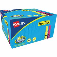 Avery® Hi-Liter Desk-Style Highlighters