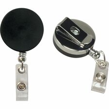SICURIX Heavy-Duty ID Card Reel with Belt Clip