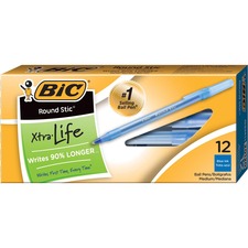 BIC Round Stic Ballpoint Pens