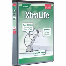 Cardinal® Xtralife ClearVue Locking Slant-D Binder