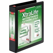 Cardinal® Xtralife ClearVue Locking Slant-D Binder