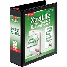 Cardinal® Xtralife ClearVue Locking Slant-D Binder