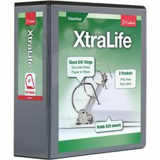 Cardinal® Xtralife ClearVue Locking Slant-D Binder