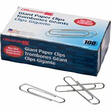 Officemate Giant Nonskid Paper Clips