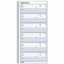 Rediform Voice Mail Log Book