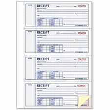 Rediform Hardbound Money Receipt Book