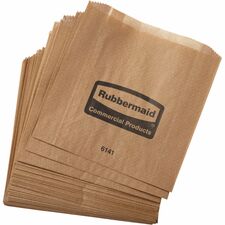 Rubbermaid Commercial Waxed Receptacle Bags