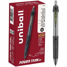 uniball Power Tank Retractable Ballpoint Pens