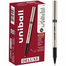 uniball Deluxe Rollerball Pens