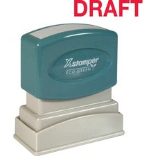 Xstamper DRAFT Stamp